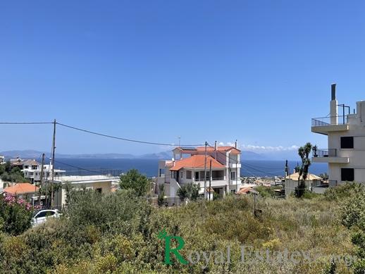 Nea Makri, Neos Voutzas, 2nd entrance, plot for sale, sea view